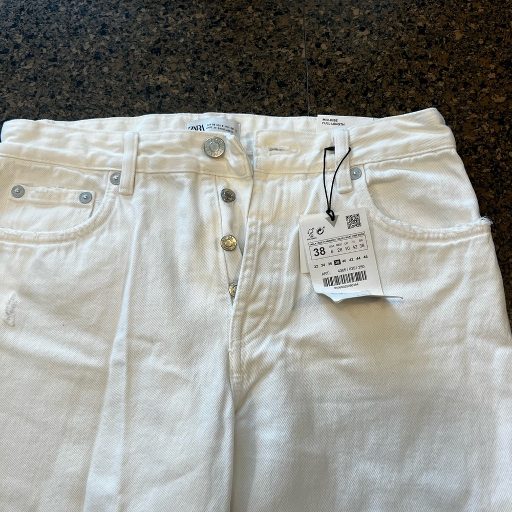 Zara white pants